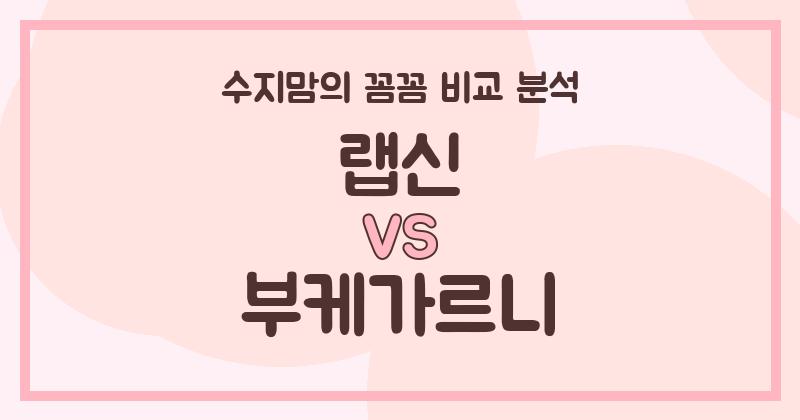 수지맘 리뷰 랩신 vs 부케가르니 액체 세탁세제, 어떤 게 더 좋을까? (내돈내산 꼼꼼 비교!)