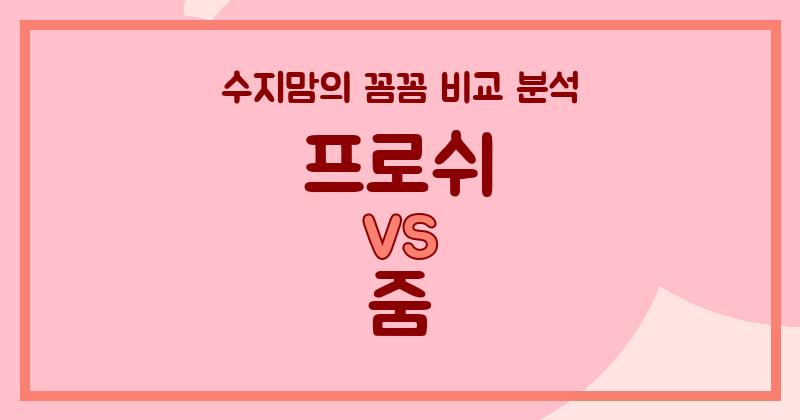 수지맘 리뷰 액체 세탁세제 (Liquid Detergent) 끝판왕 대결! 프로쉬 VS 줌, 어떤 세제가 더 좋을까?