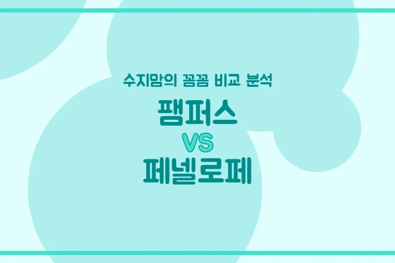 팸퍼스 vs 페넬로페 기저귀 & 물티슈 (Diapers & Wipes) 전격 비교! 수지맘의 깐깐한 선택은?