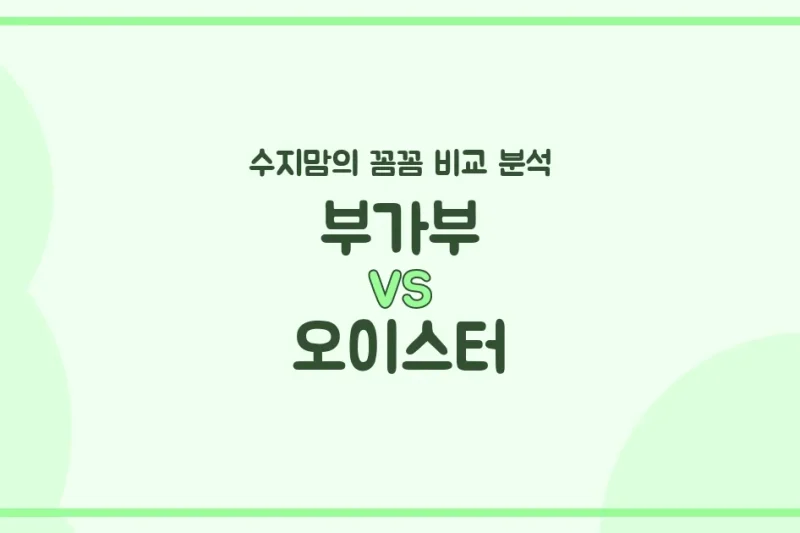 👶🏻 육아맘 수지맘의 깐깐한 비교! 부가부 (Bugaboo) vs 오이스터 (Oyster) 유모차 (Stroller) 전격 해부!