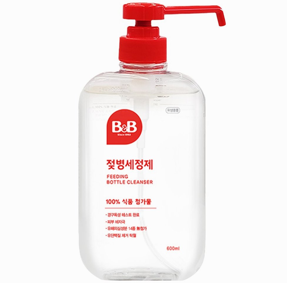 비앤비 액상형 젖병세정제 허브그린향, 600ml, 1개 추천 이미지