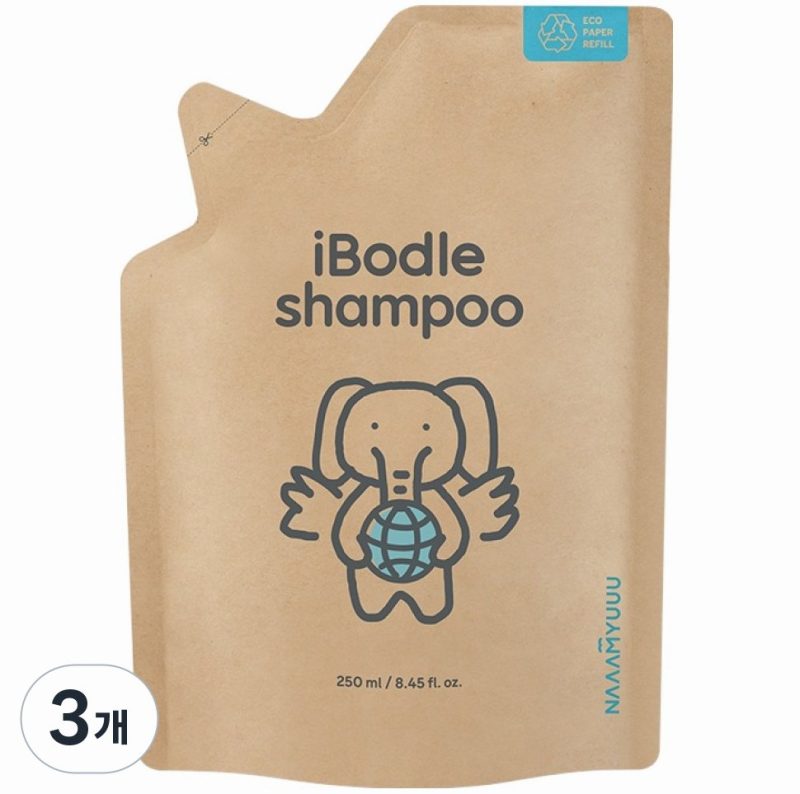 솔직리뷰 5만원대 유아 샴푸 리필, 과연 그만한 가치가? 아이보들 유아 샴푸 리필, 250ml, 3개 꼼꼼 분석