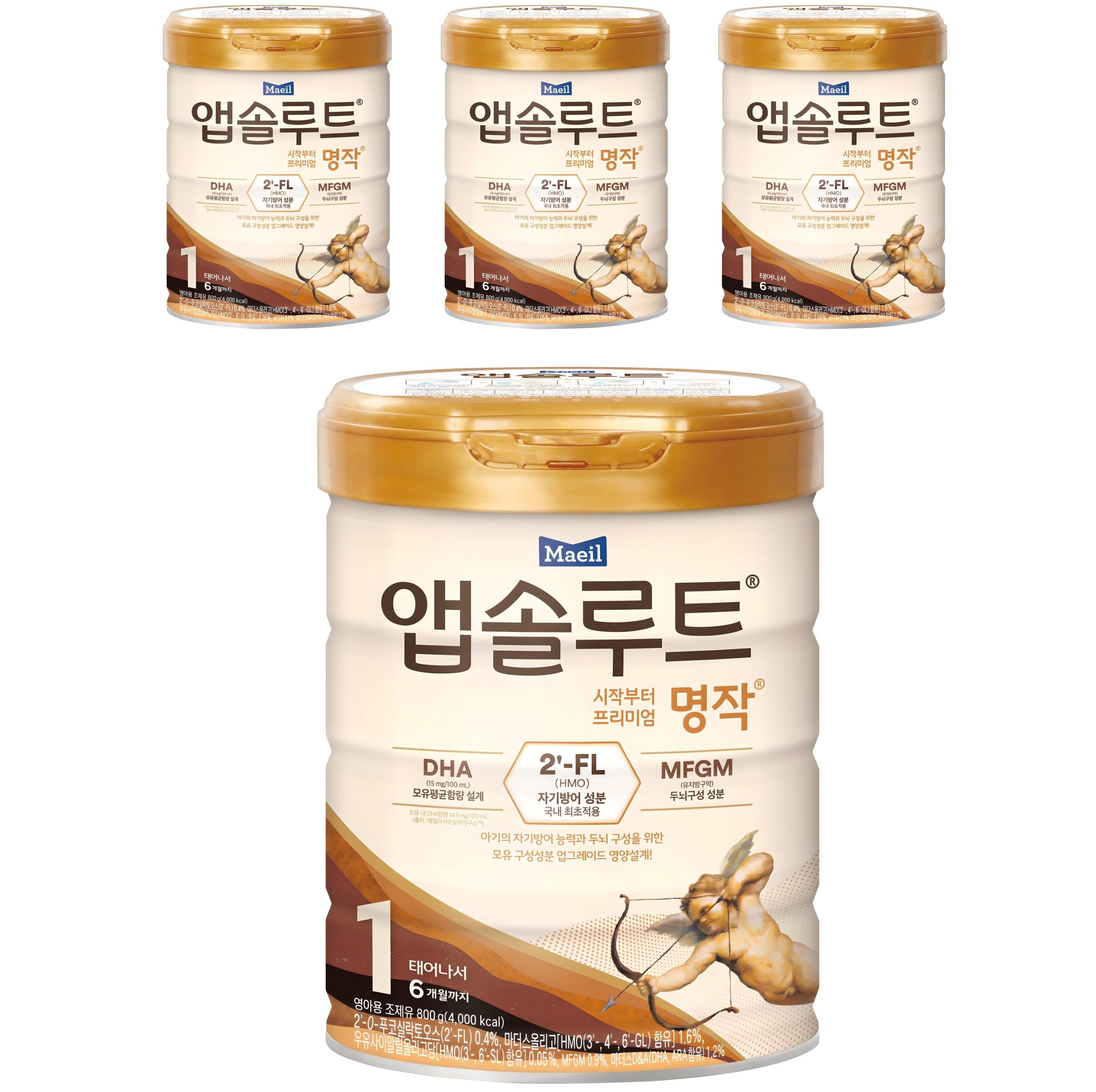 신생아 분유 1단계 추천 Top 5! 압타밀부터 앱솔루트까지 수지맘의 꼼꼼 비교 3 앱솔루트 명작