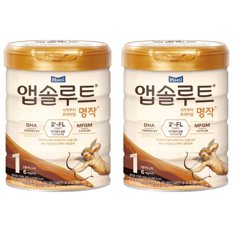 신생아 분유 유목민 탈출! 앱솔루트 명작 2FL 1단계 솔직 사용 팁과 고르는 법