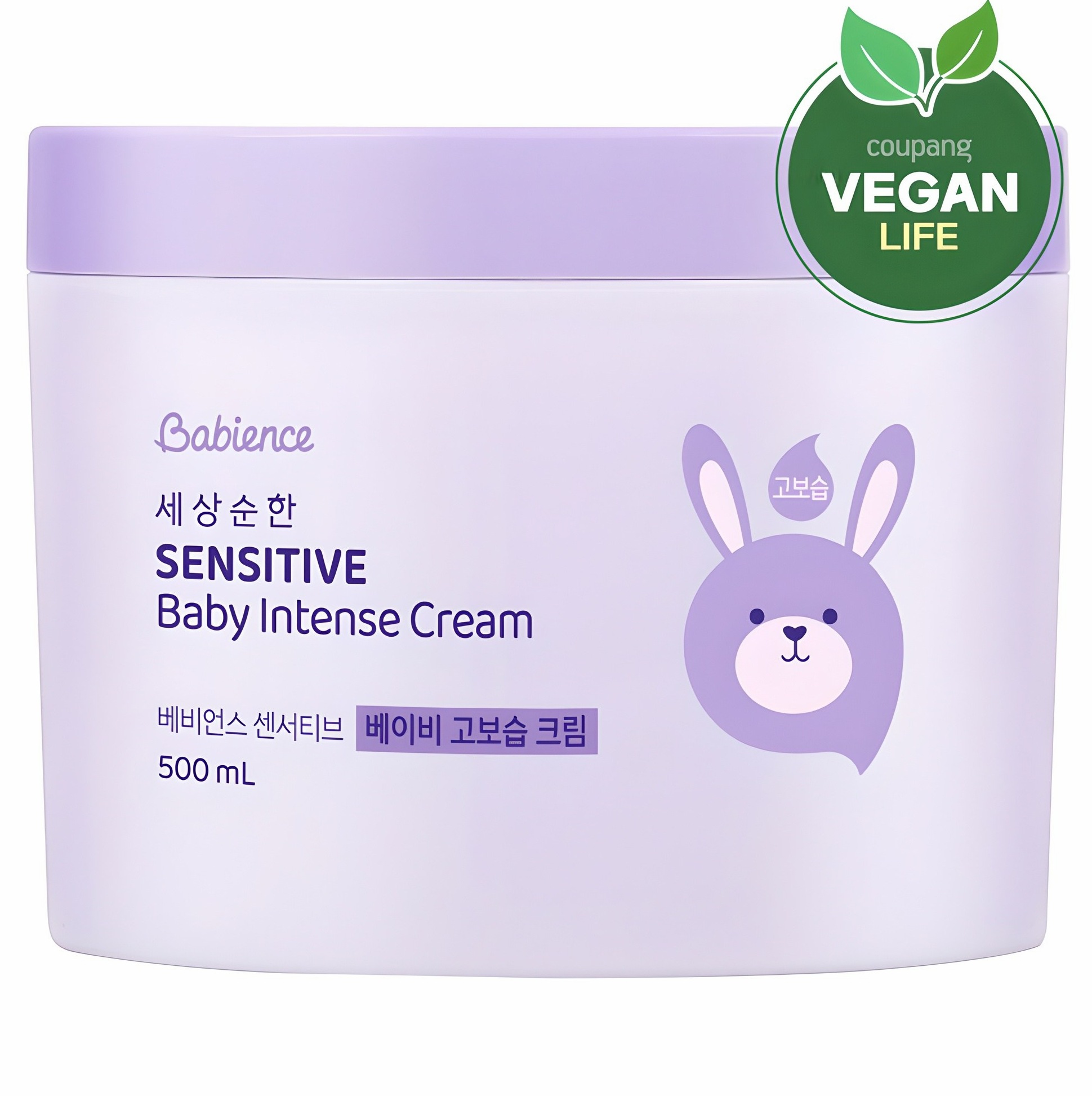 베비언스 세상순한 센서티브 베이비 고보습 크림, 500ml, 1개