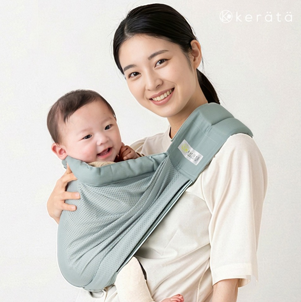 케라타 메쉬형 베이비슬링, 민트그린 실사용 솔직 후기