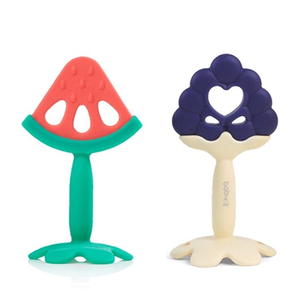 이앓이로 밤잠 설치는 아기를 위한 필수템, 베이비앤아이 실리콘 과일 치발기 사용 팁