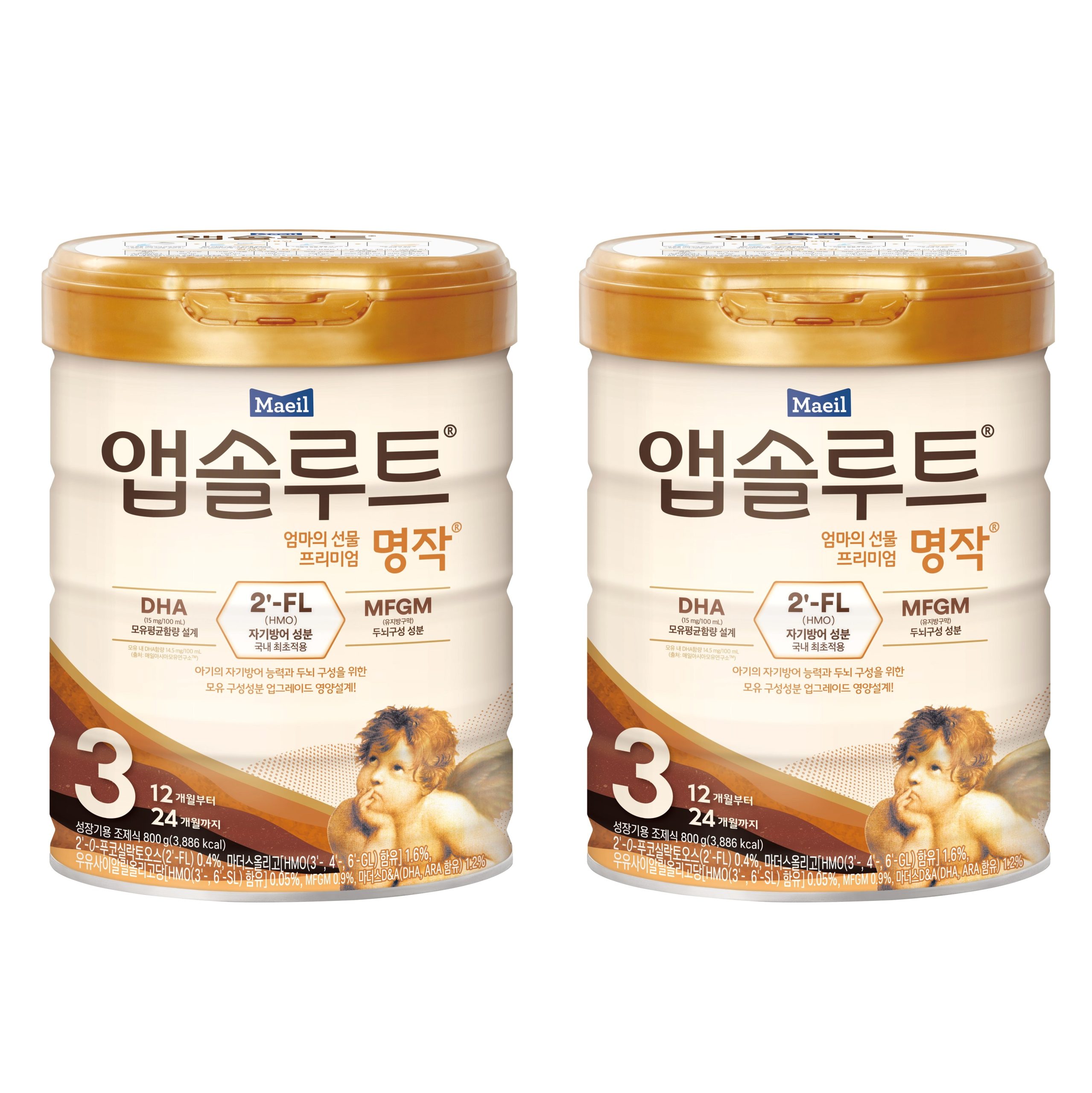 분유 단계 전환 고민 끝! 앱솔루트 명작 2FL 3단계 선택 요령과 솔직 후기 2 앱솔루트 명작 2FL 분유 3단계, 800g, 2개