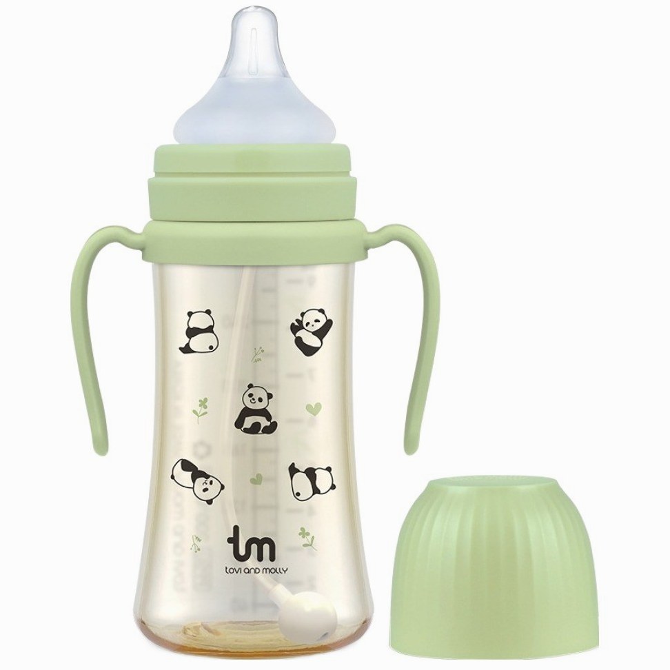 토비앤몰리 포포 PPSU 빨대젖병, 그린, 280ml, 1개 추천 이미지