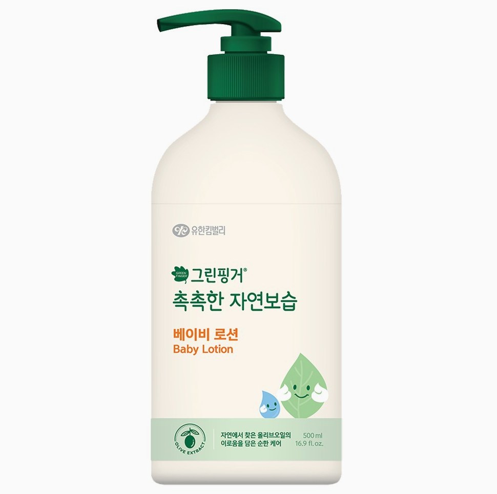 그린핑거 촉촉한 자연보습 베이비 로션, 500ml, 1개 실사용 솔직 후기