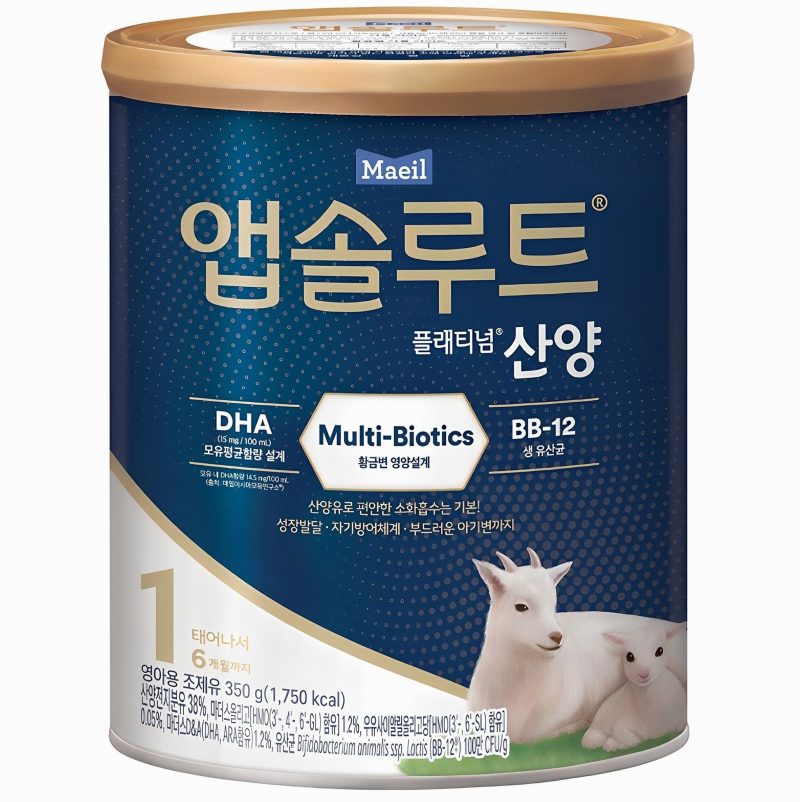 신생아 분유 정착이 고민이라면? 앱솔루트 플래티넘 산양분유 1단계 350g 선택 가이드