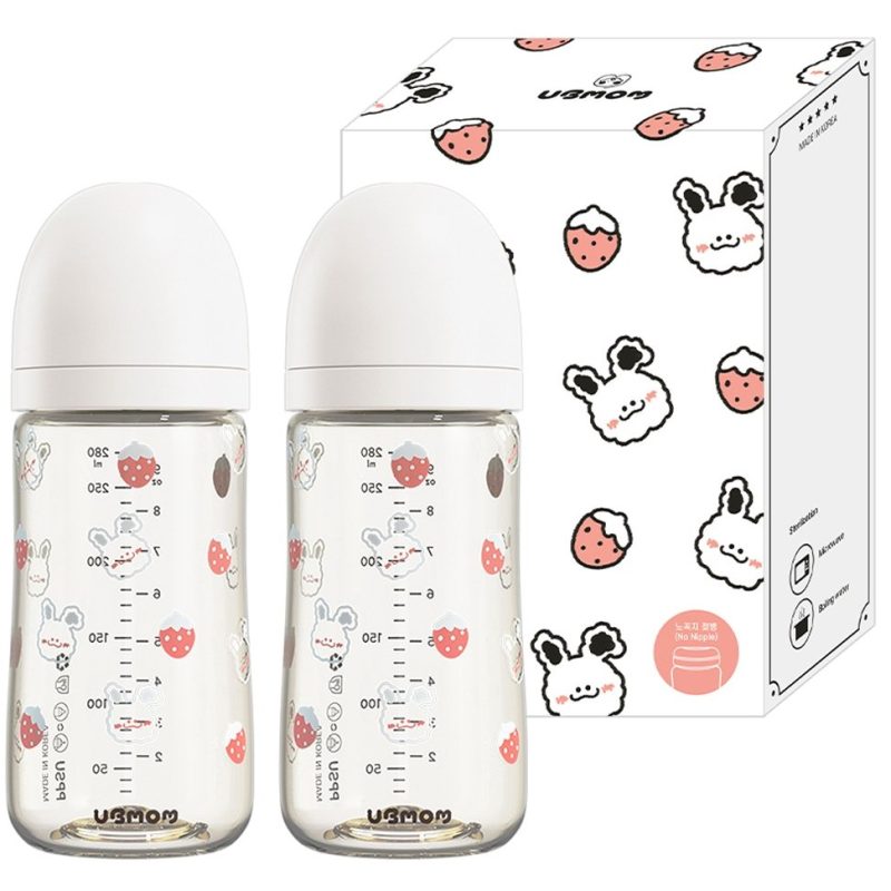 신생아 젖병 고민 해결! 유비맘 토끼 에디션 280ml 선택 가이드 & 솔직 팁